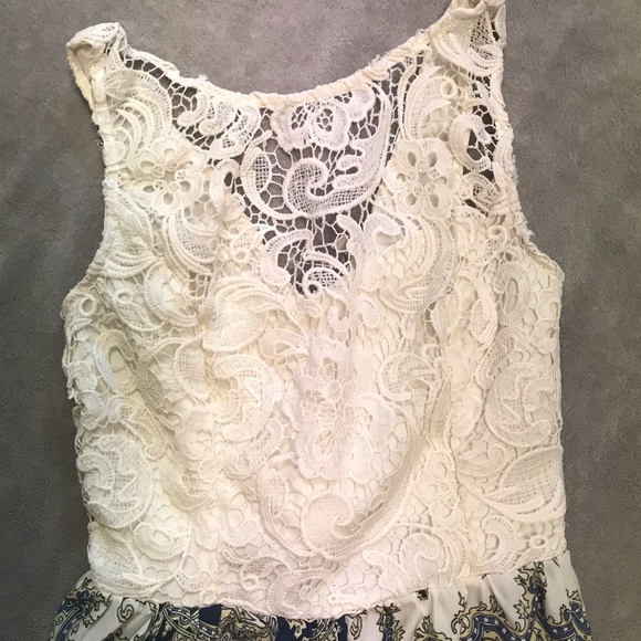 Lace long summer dress - Picture 3 of 8